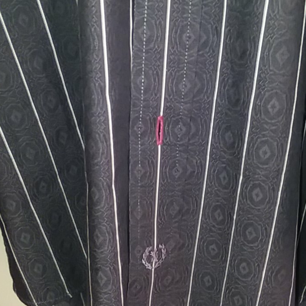 Men's BUGATCHI Botton Down Shirt L - Picture 4 of 5